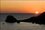 Sunset at Petra Tou Romiou